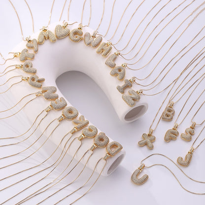 English letter pendant