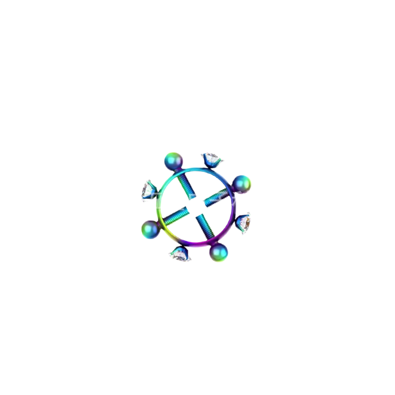 Non-piercing nipple ring