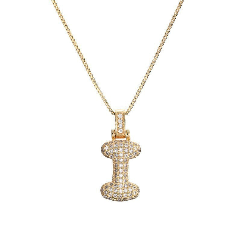 English letter pendant