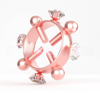 Non-piercing nipple ring