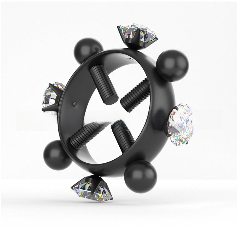 Non-piercing nipple ring