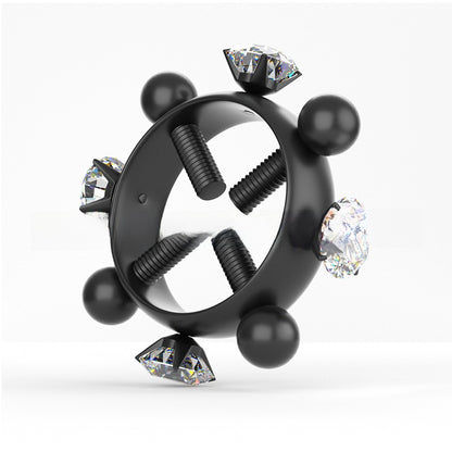 Non-piercing nipple ring