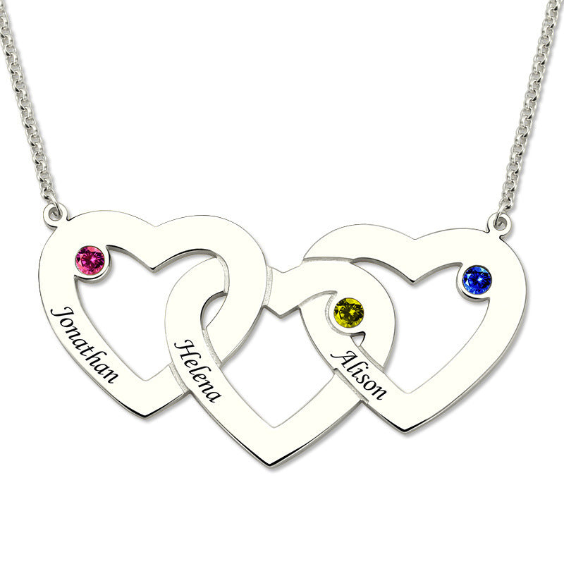 Double-love necklace