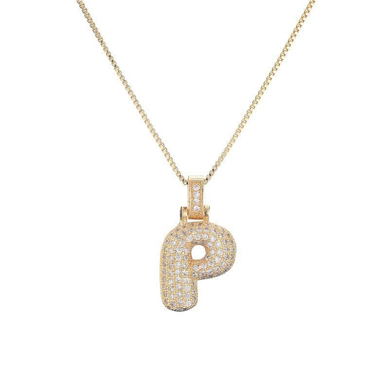 English letter pendant