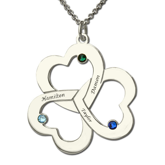 Double-love necklace