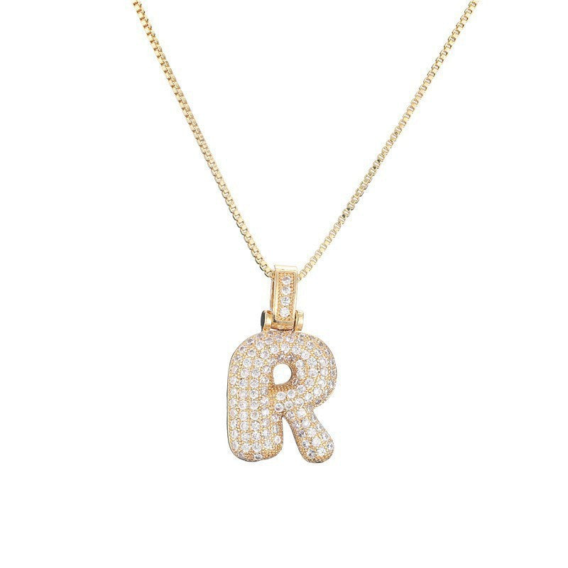 English letter pendant