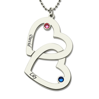 Double-love necklace